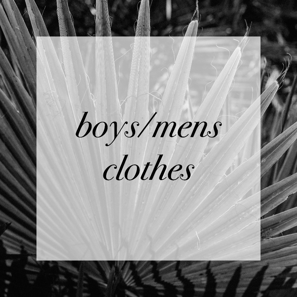 Boy's Clothes | Men's Clothes